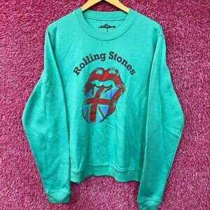 The Rolling Stones Tongue Logo Crewneck size Large